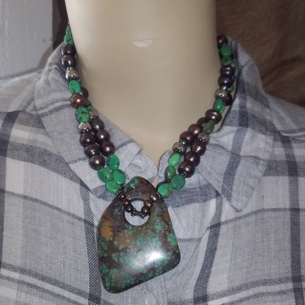 Paige Wallace Turquoise Necklace